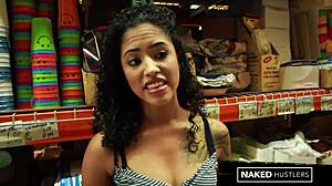 i suck black dick in public for fun... curly haired latina college girl