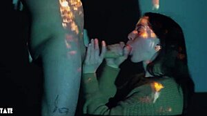 Double facial for my little stepsis