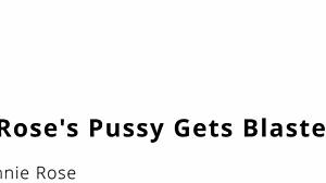 Minnie Rose's pussy gets blasted with cum while moaning 😩