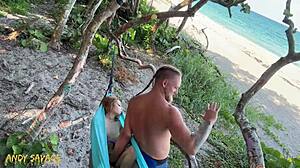 getting fingered publicly at the beach is thrilling