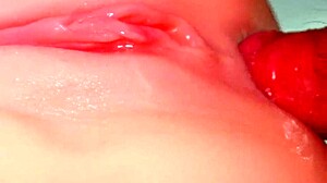 no condom cock in the ass with toys and handjob