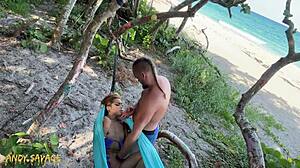 getting fingered publicly at the beach is thrilling