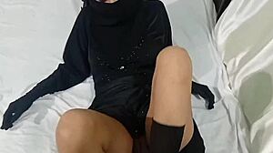 Hot Sexy Muslim Girl Doggy Style Hardcore Sex with Hindu Boyfriend