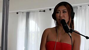 Busty Asian Queen Nicole Doshi Intimates With Victor Ray