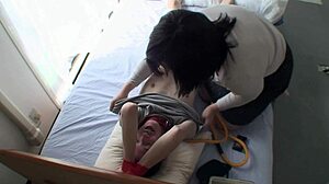 Japanese Teen Ties Up Man And Fucks Him!