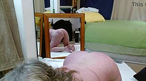 Intriguing-Neutral old video mixes roleplay with bbc worship instructions