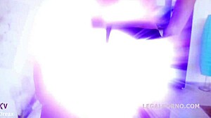 kira thorn WELCOMES to porn with FIRST TIME DAP and gapes