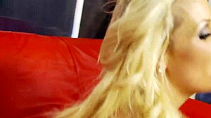 yo, watch blonde milf Mel Rook handle big raw cock!