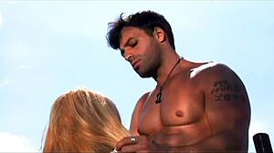 she rides me, rubs clit, then ass, cum on boobs