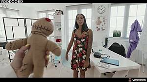 patient goes for a checkup but gets dominated in lesbian slut training 😈.