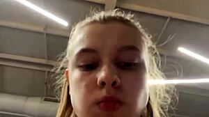 training session turns into intense fucking in the gym