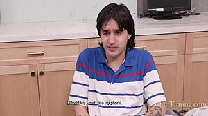 i'm liv taking rough anal exam in classroom with muff diving