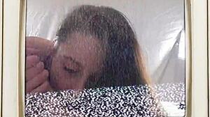 Minnie Rose's pussy gets blasted with cum while moaning 😩