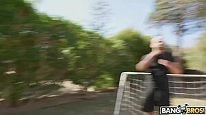 Alice Fantasy X And Potro De Bilbao Engage In Hot Outdoor Sex After Naughty Striptease Game