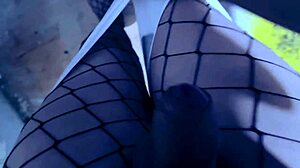 Your latina tranny stepsister accidentally sends video of undressing and masturbating in miniskirt