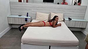 Pricilla Diabinha backstage deepthroat in June 2023 recording