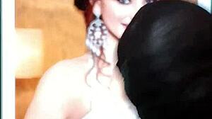 Urvashi Rautela Receives Cum Tribute