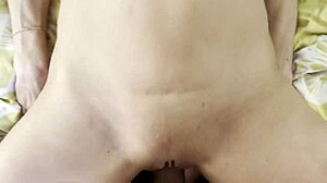 Stepmom Pegs Stepson In Passionate Quickie Orgasm