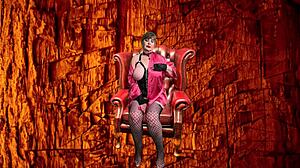 Granny Peggy Sue Uses Strapon To Jerk Off To Cum In Reality Scene