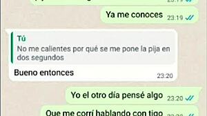 my latina girlfriend tries the cum and loves it on web chat.