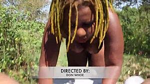 I give Don Whoe a sloppy blowjob in the backyard, it's super hot