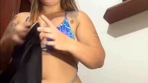 Exhibitionist enjoys flashing and arousing men, leaving their cocks hard and wet in public