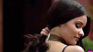 瘦拉丁骚妹户外诱惑写真