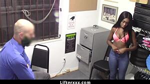 Black Shoplifter Sucks Officer for Freedom