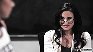 Teen Bangs Big Tit Teacher’s Stepson for Better Grades