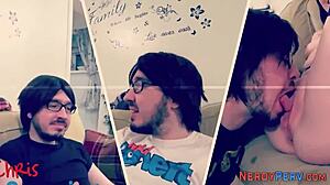 Tricked brit feels first time riding cock