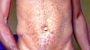 lonely african man dances naked, then gropes his monster cock and ass