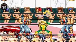 hentai mugen rogue gets gangbanged in doggystyle with creampie