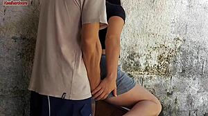 Hot Short Maid Fucks Me While Wife Is Away in House Area