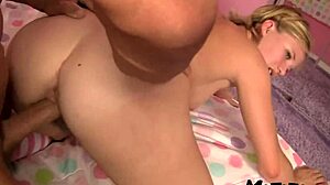 Blonde Teen Takes Monster Cock