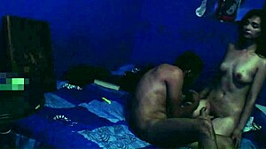 Smoking with Neighbor While Wife’s at Supermarket for Quick Fun