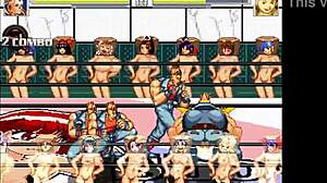 hentai mugen rogue gets gangbanged in doggystyle with creampie