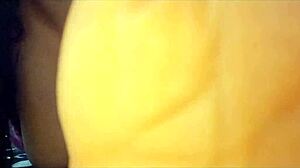 Latina flashes in dorm, leading to passionate encounter