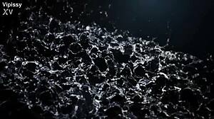 Czech babes intensely masturbate with vibrator during piss play