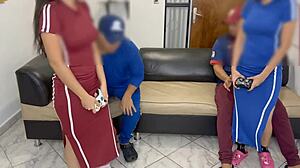 Intercambio de novia con mi amigo