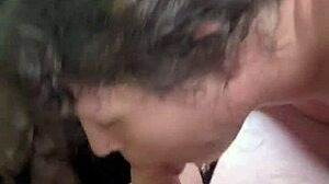 streetwalker rides dick in truck then gets fucked standing up for a huge load on ass