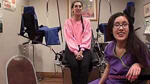 kitty catherine gets fingered and assfucked in tampa university exam