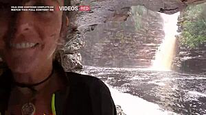 Outdoor Sex in Bahia Waterfall