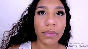 dark skin model at audition photoshoot