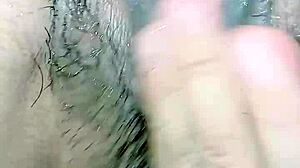 getting fucked doggystyle with ass up, loving the creampie squirt 😍