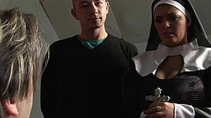 Two sisters crave fucking! Two hard cocks satisfy them!