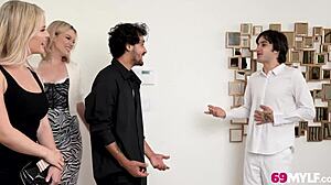 Ever seen two families bang under one roof tonight?