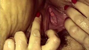 Wow! Sexy Fat Bbw Cums In Shower With Toys