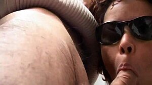 Italian milf and son moaning loudly in amateur ejaculation video with pussy licking