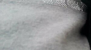 Boldly Flashing Tits in Public Garden