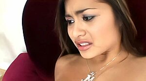 michelle maylene is nothing but a teen hole, getting assfucked in cowgirl and bent over with stockings and heels.